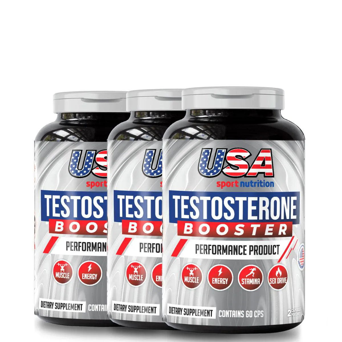 TESTO 180 CAPS – PERFORMANCE ELEVADA - FóRMULA PREMIUM | USA SPORT NUTRITION