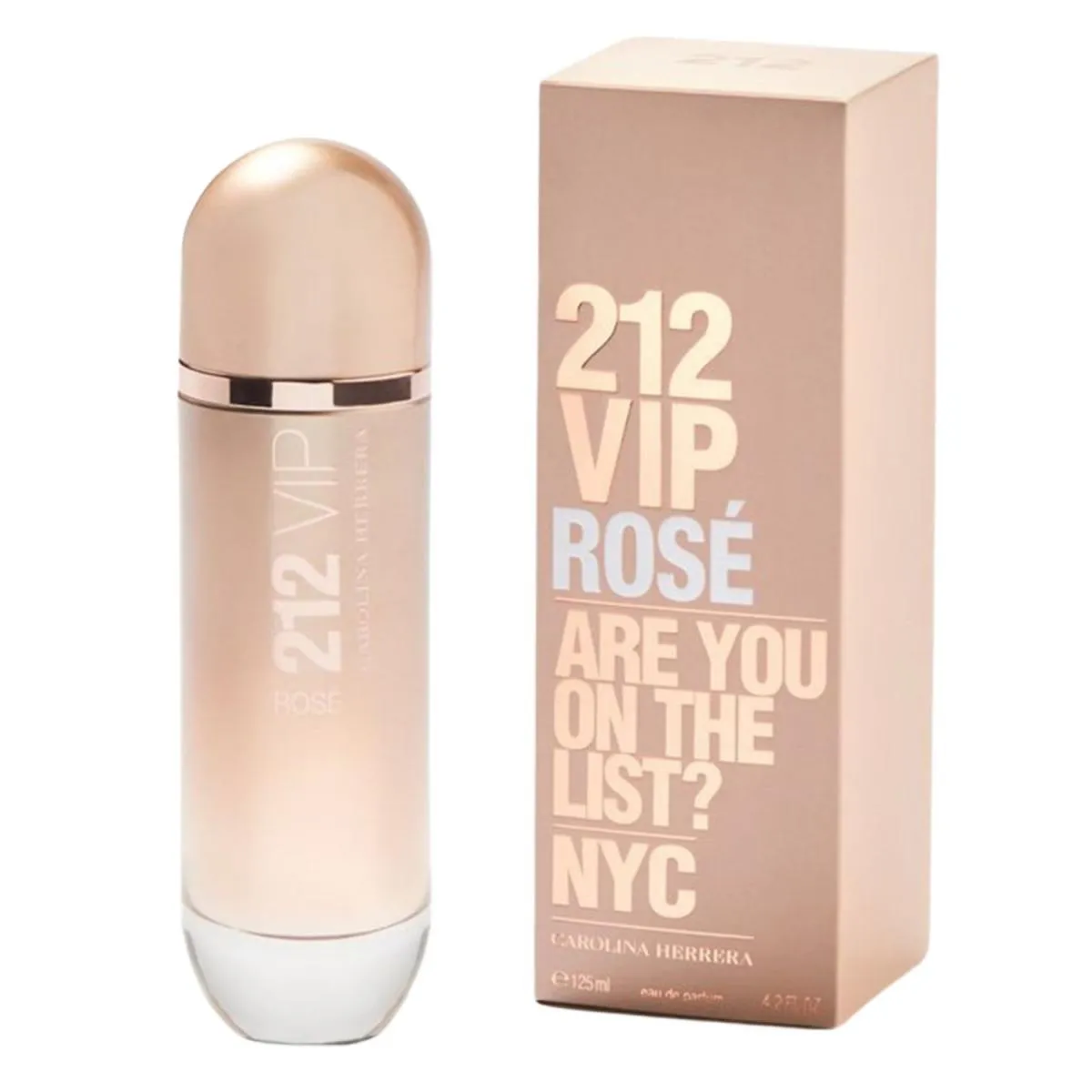 212 VIP ROSé CAROLINA HERRERA PERFUME FEMININO EDP 125ML
