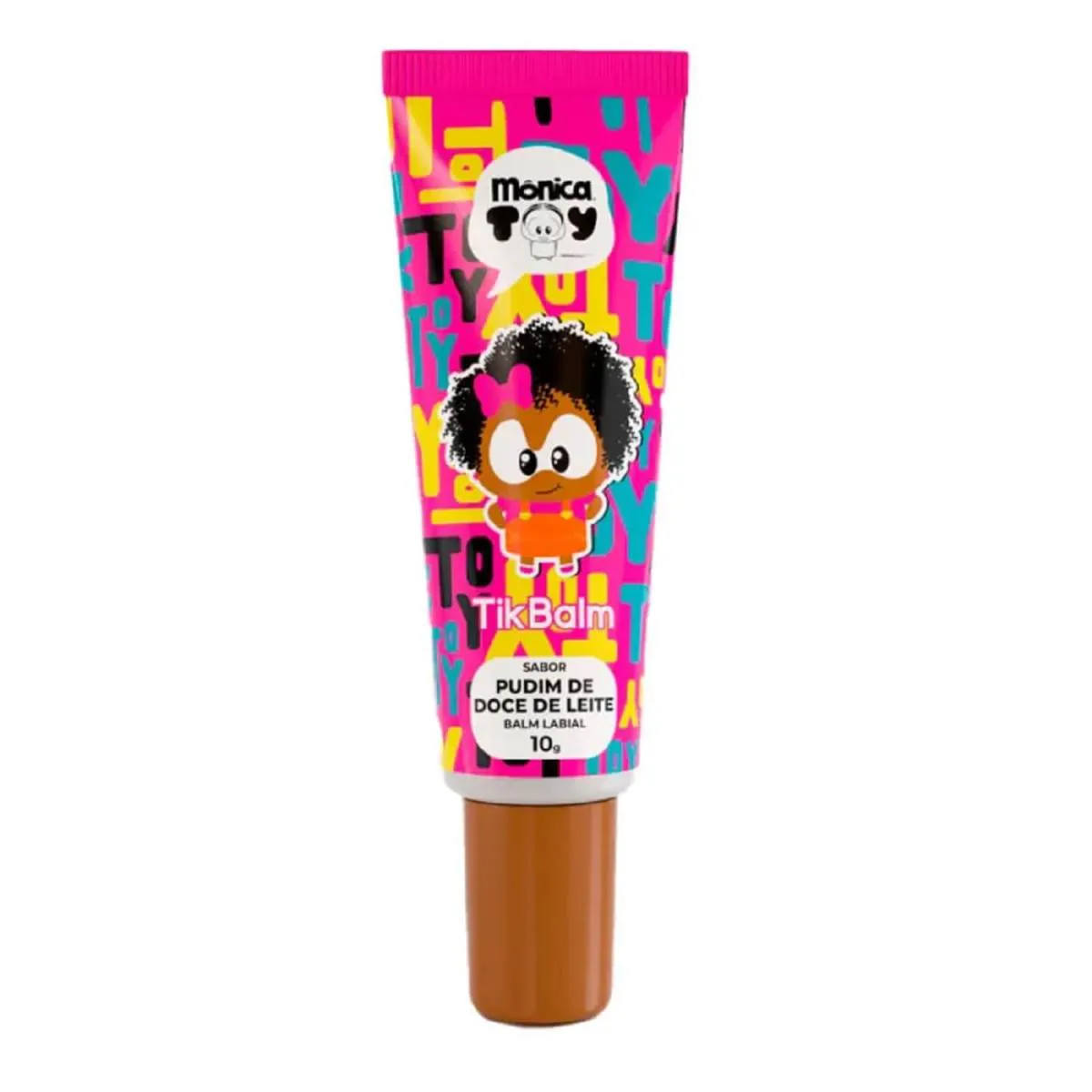 TIK BALM MONICA TOY PUDIM DOCE DE LEITE - BALM LABIAL 10G