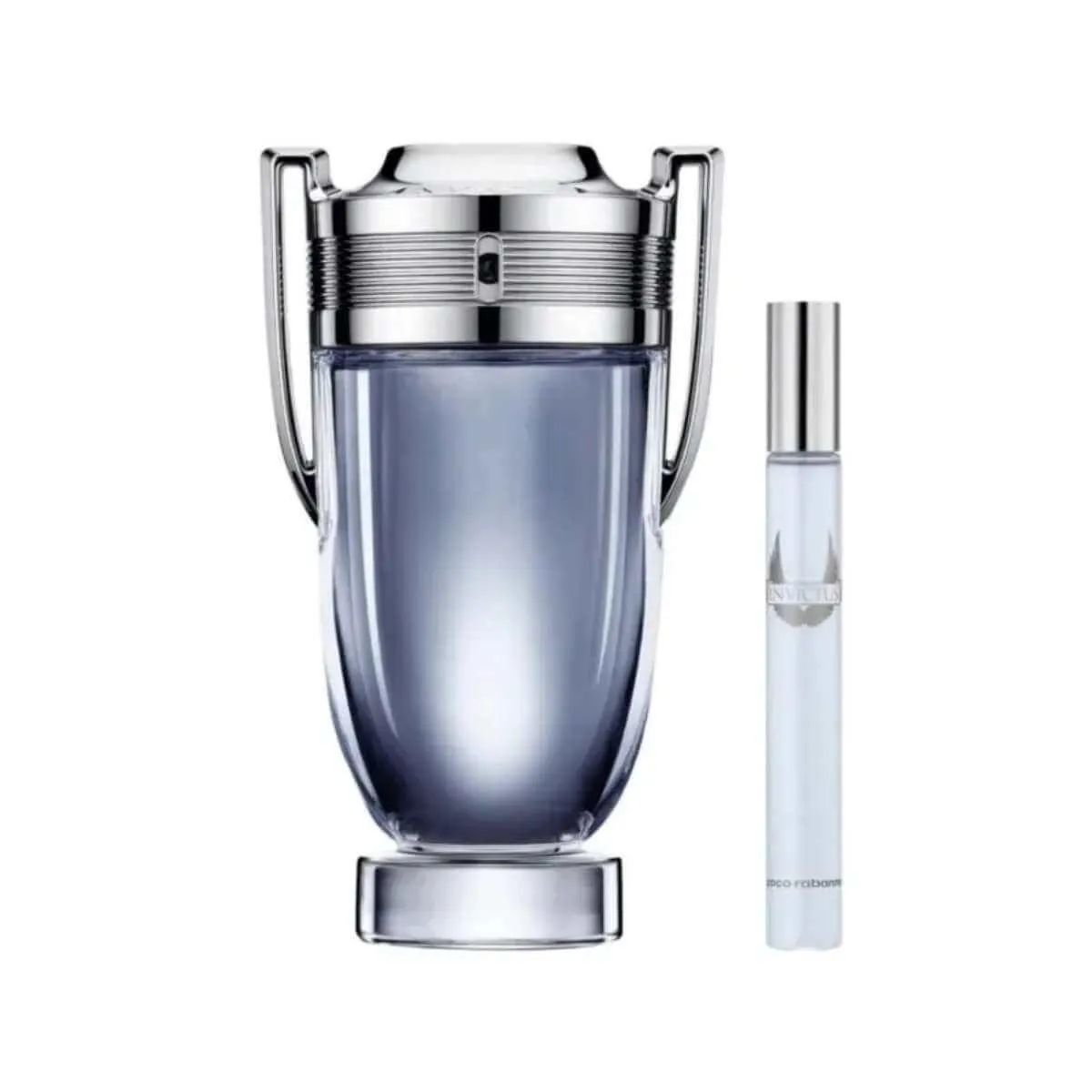 CONJUNTO INVICTUS PACO RABANNE MASCULINO EAU DE TOILETTE 200ML + EAU DE TOILETTE 10ML