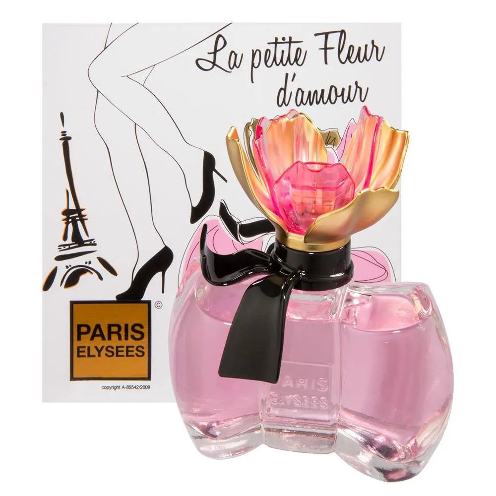 LA PETITE FLEUR D’AMOUR PARIS ELYSEES - PERFUME FEMININO - EAU DE TOILETTE - 100ML