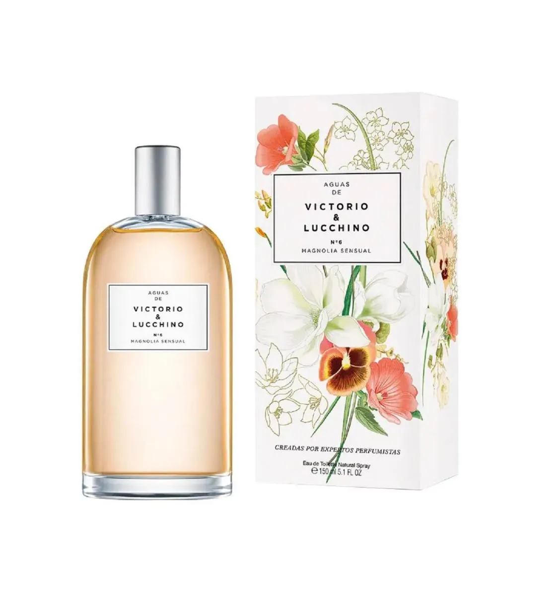 Nº 6 MAGNOLIA SENSUAL VICTORIO & LUCCHINO EAU DE TOILETTE - PERFUME FEMININO 150ML