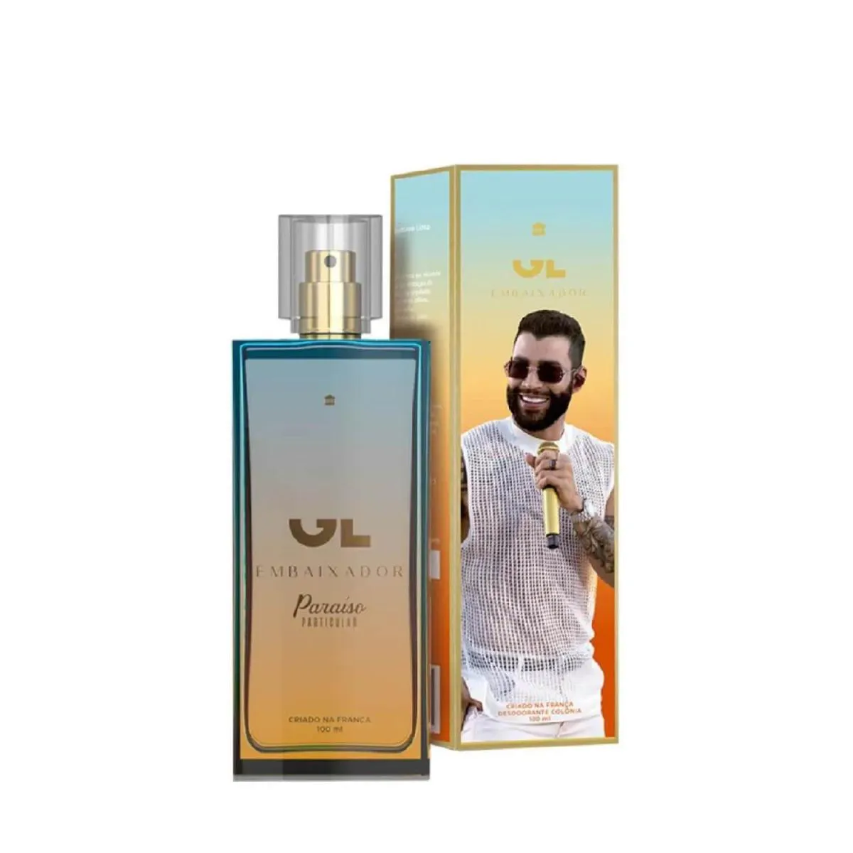 PERFUME GUSTTAVO LIMA EMBAIXADOR PARAíSO PARTICULAR 100ML