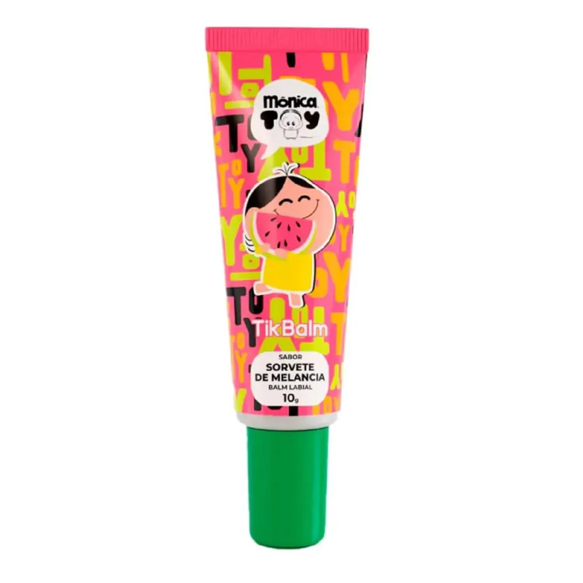 TIK BALM MONICA TOY SORVETE DE MELANCIA - BALM LABIAL 10G