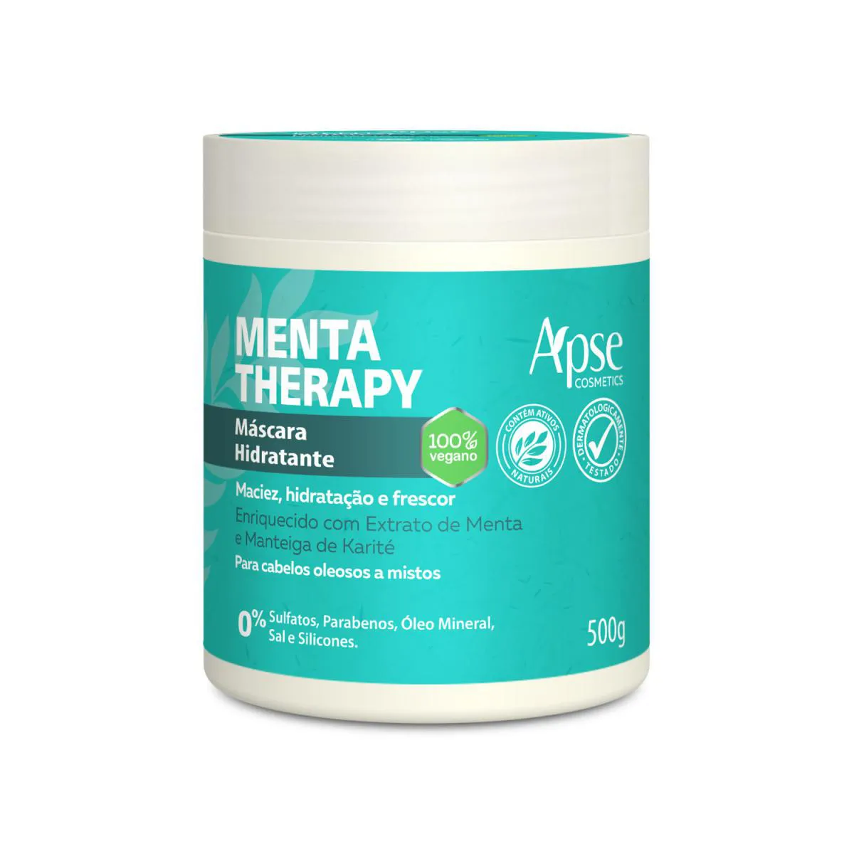 MáSCARA HIDRATANTE MENTA THERAPY APICE 500G