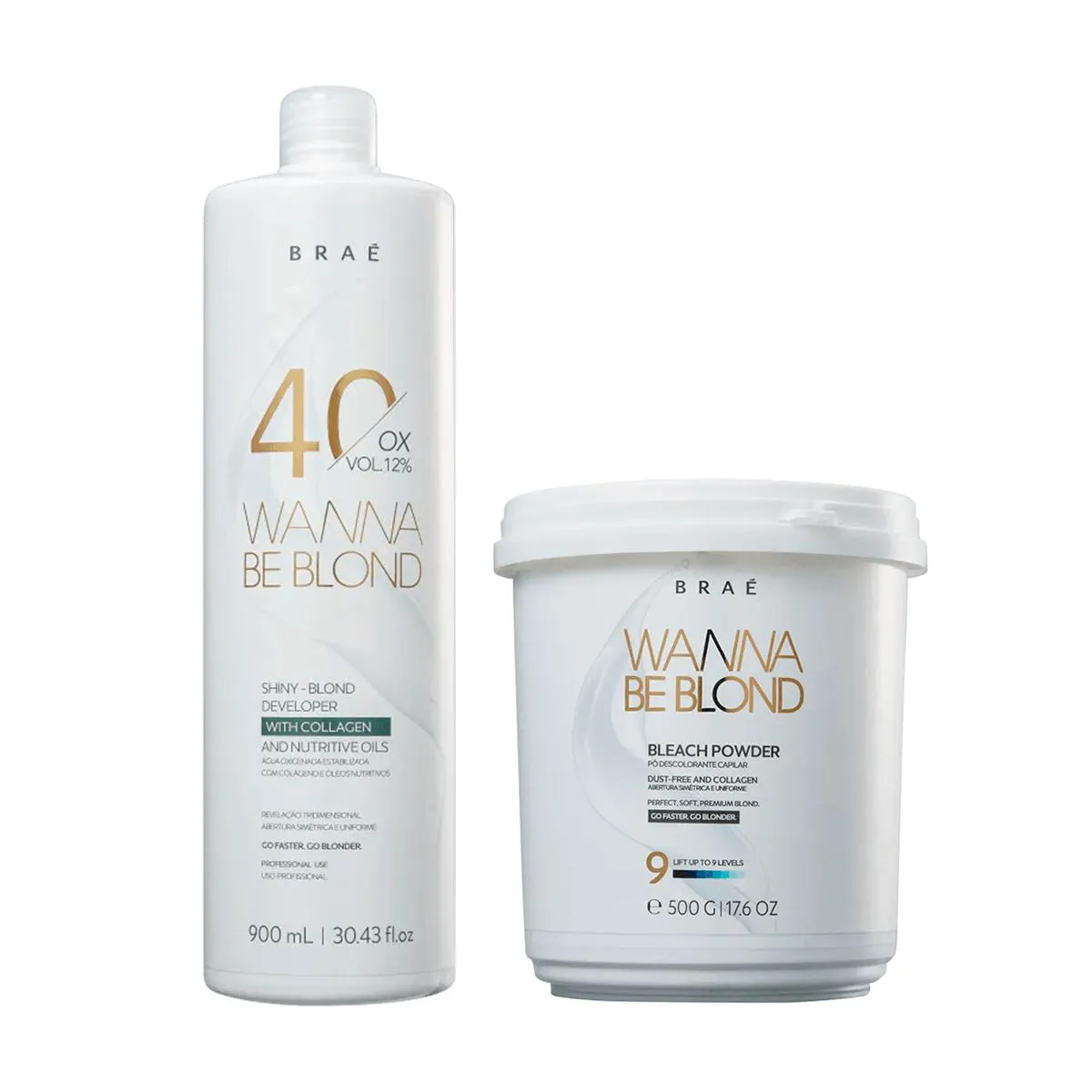BRAé WANNA BE KIT Pó 500G + OX 40 VOL (00400001125205)