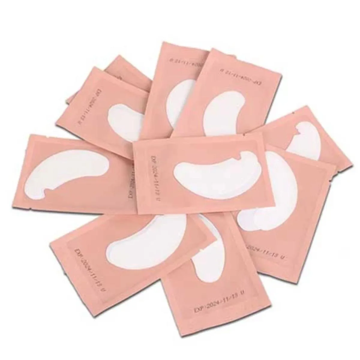 10 PADS PROTETOR PALPEBRAS GEL EXTENSãO CíLIOS
