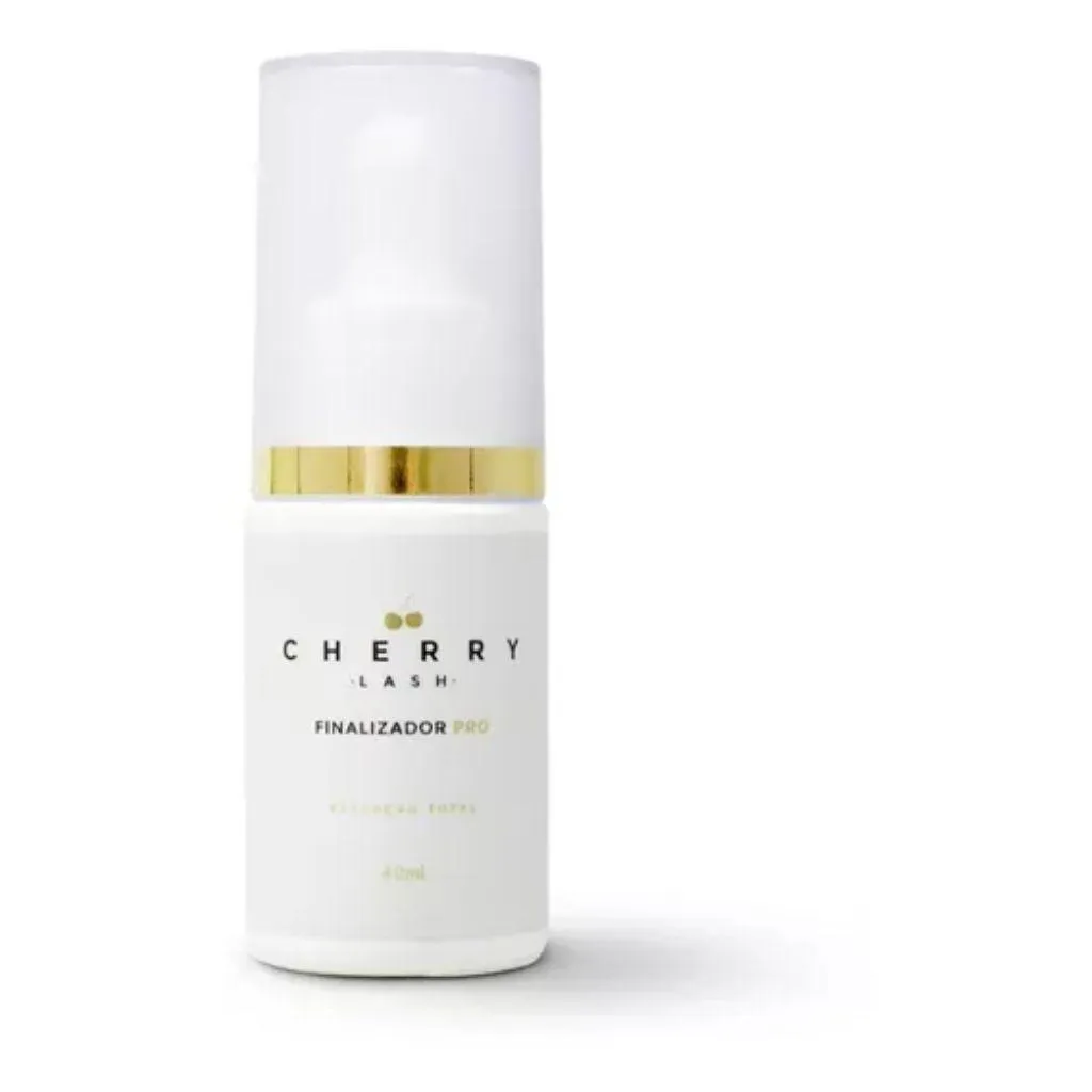 FINALIZADOR PRó  LASH EXTENSãO CíLIOS 40ML   - CHERRY