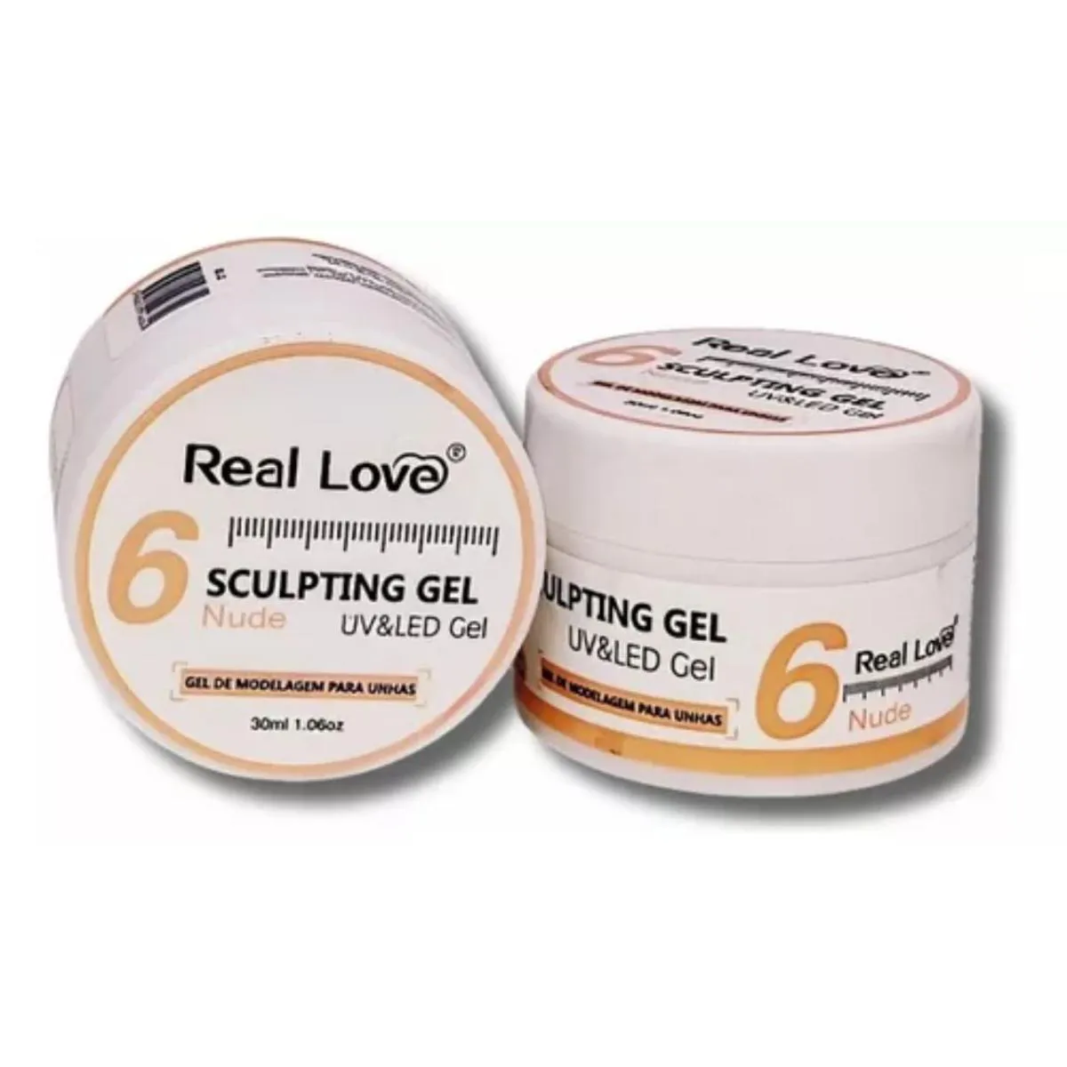 GEL SCULPTING UV/LED 6 NUDE 30ML - REAL LOVE