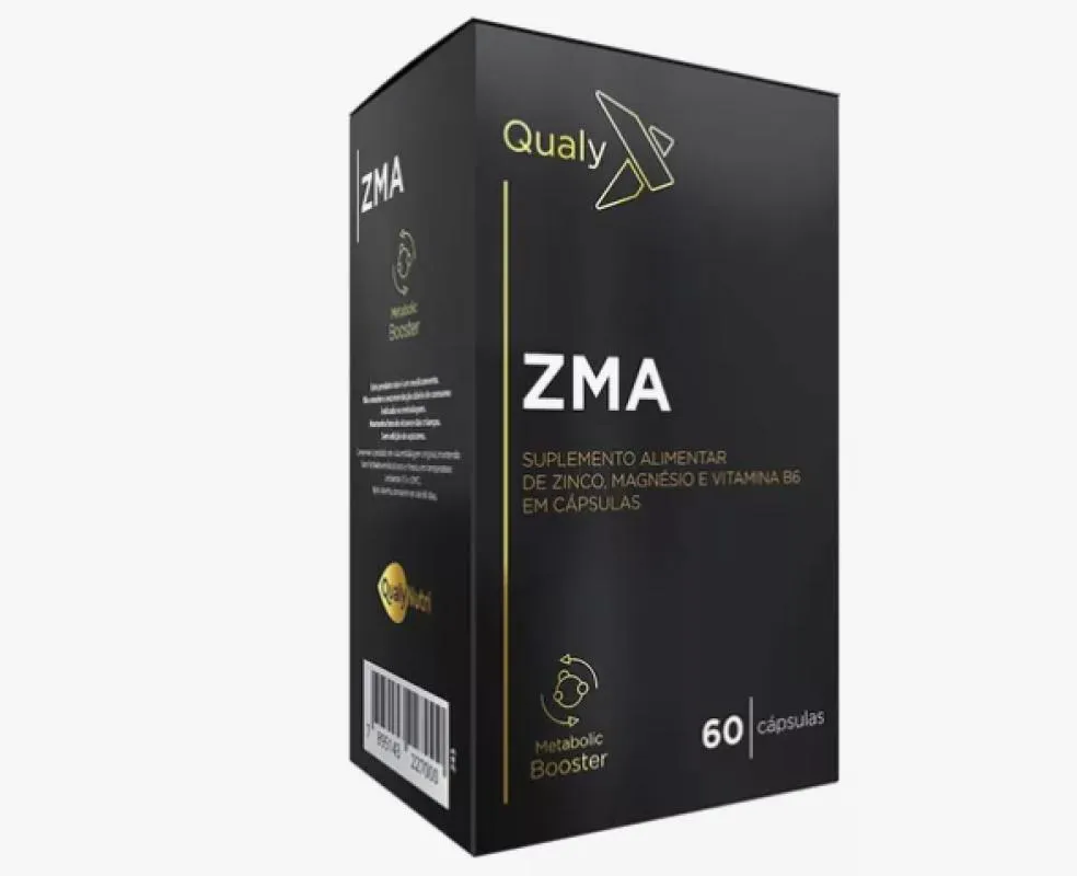 ZMA 1450MG C/60 CAPS QUALYNUTRI