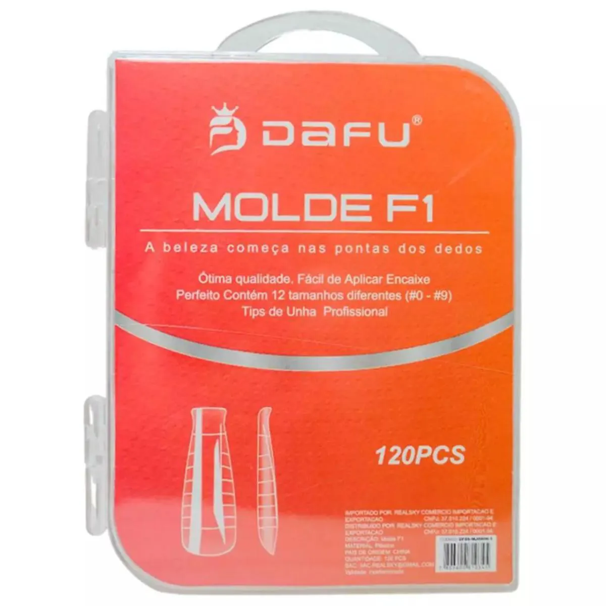 MOLDE F1 BAILARINA NATURALIDADE C/120 - DAFU