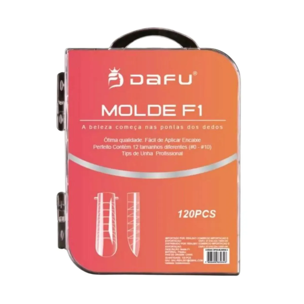 MOLDE F1 QUADRADO NATURALIDADE C/120 - DAFU