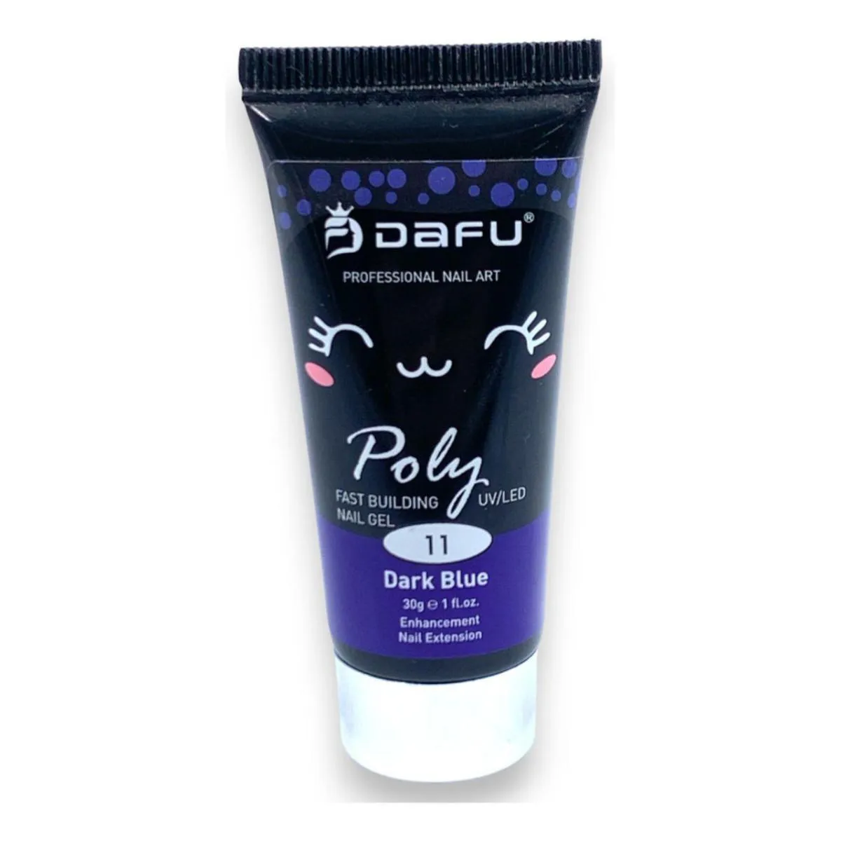 POLYGEL DARK BLUE-11 LED/UV 30G - DAFU