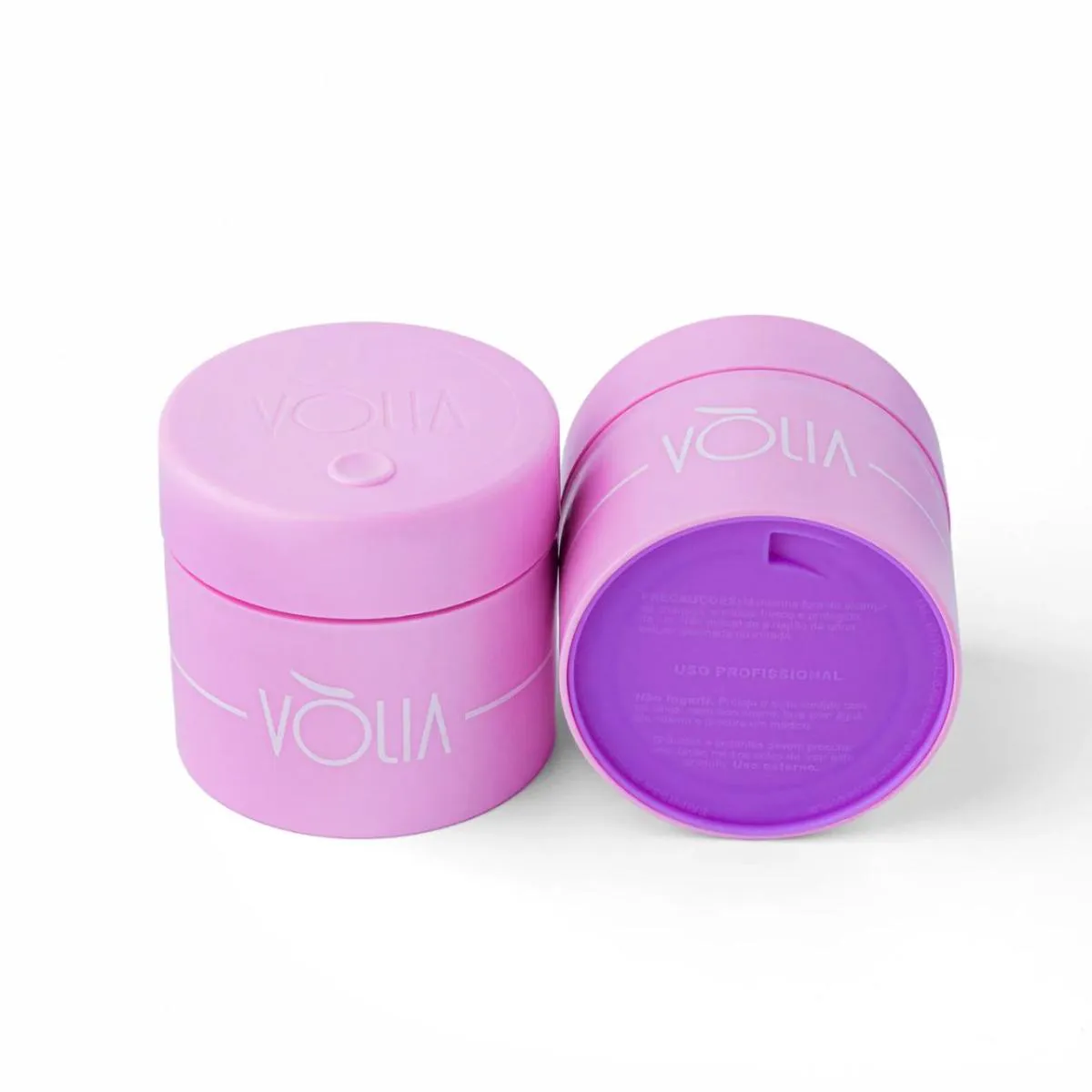 POTE ECOLóGICO COM TAMPA ROSA CANDY 30G   - VóLIA