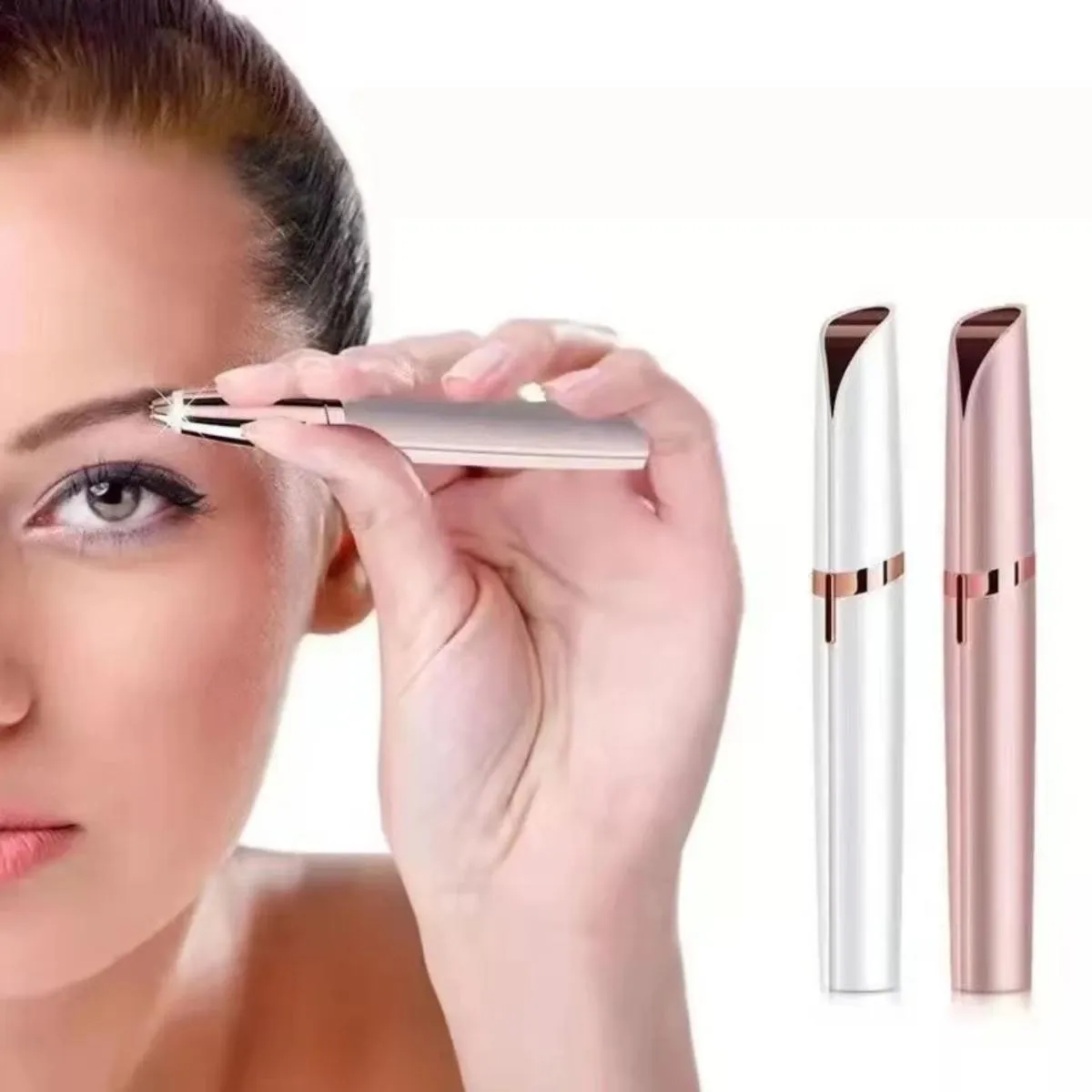 REMOVEDOR PELO SOBRANCELHA FACIAL FLAWLESS FASHION