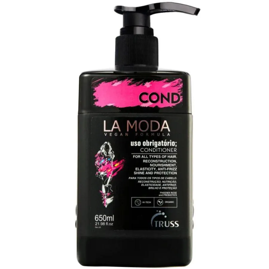 CONDICIONADOR LA MODA USO OBRIGATóRIO 650ML - TRUSS