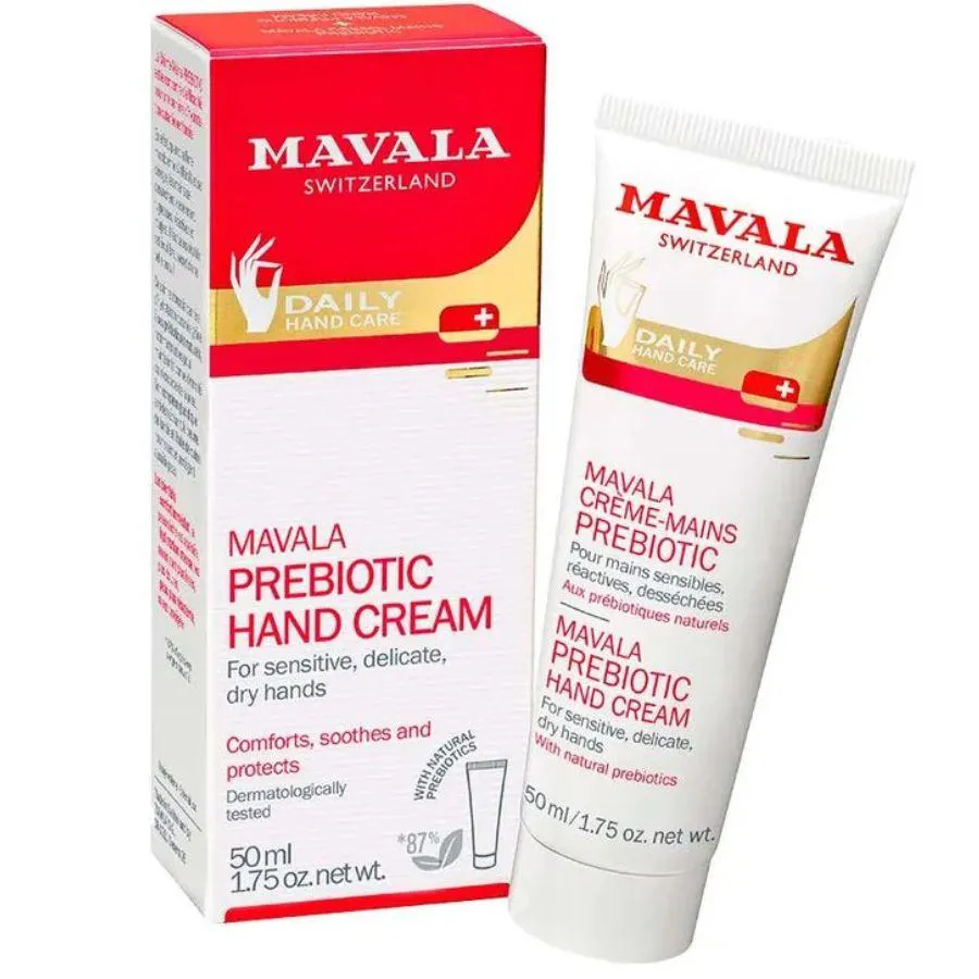 CREME HIDRATANTE PARA AS MãOS 50ML - MAVALA PREBIOTIC HAND CREAM