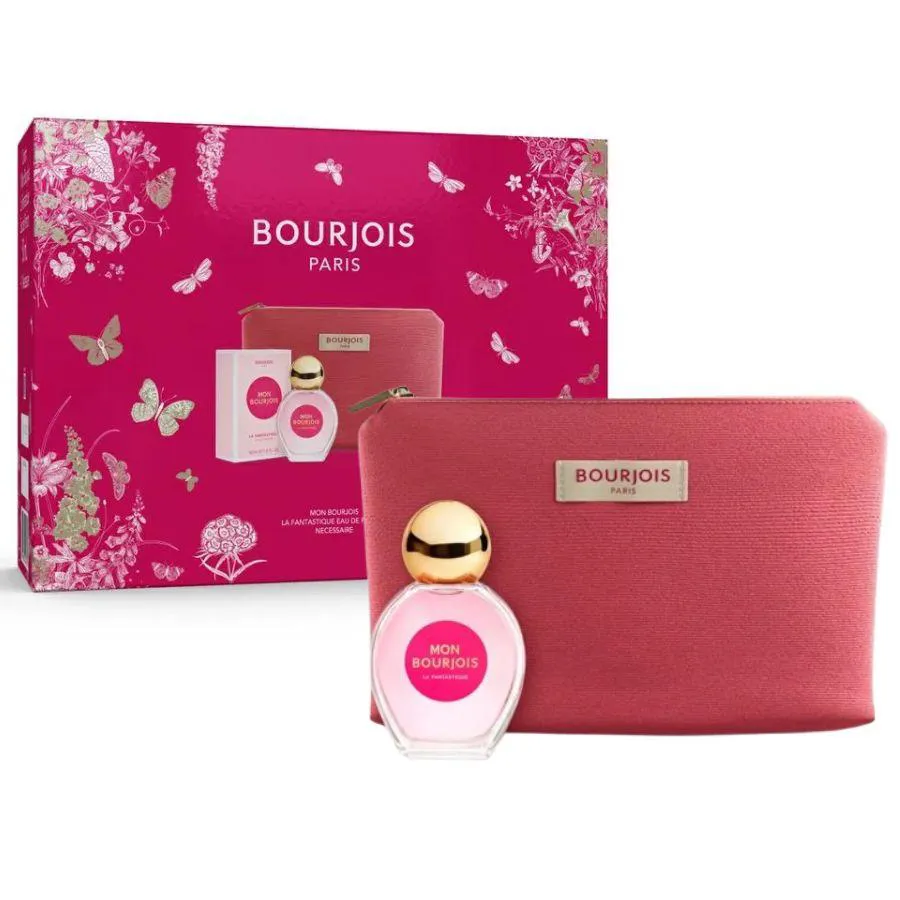 KIT MON BOURJOIS LA FANTASTIQUE ( PERFUME EAU DE PARFUM 50ML + NéCESSAIRE )