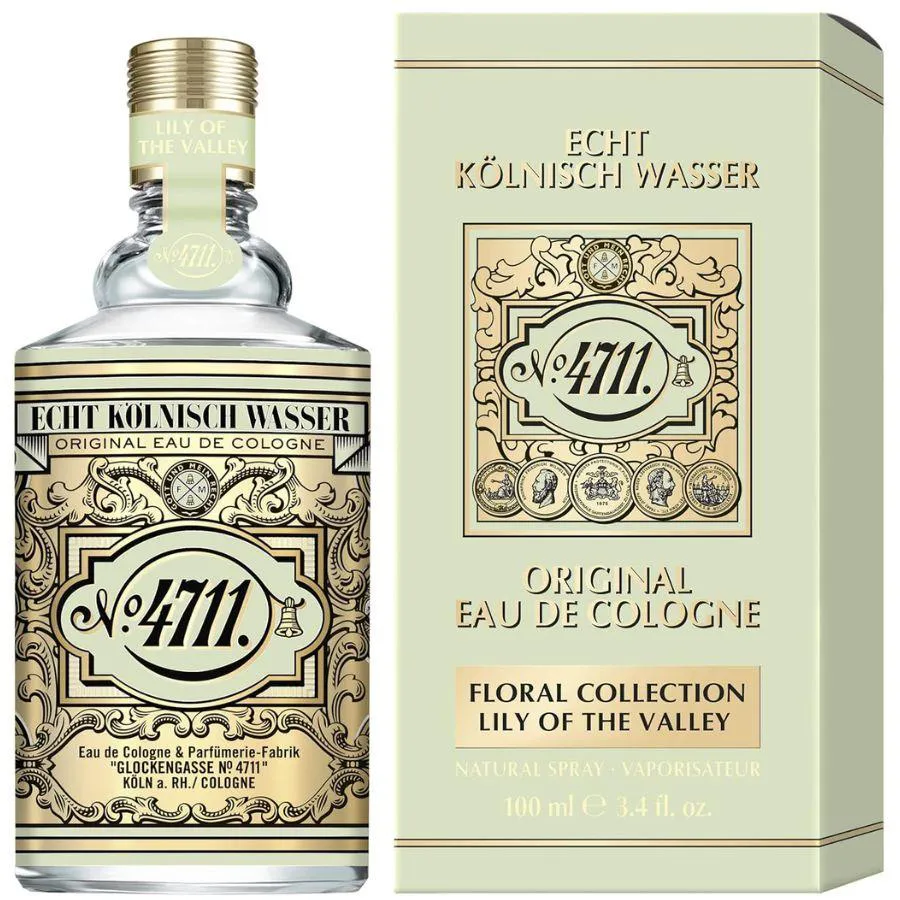 PERFUME 4711 LILY OF THE VALLEY FLORAL COLLECTION EAU DE COLOGNE 100ML