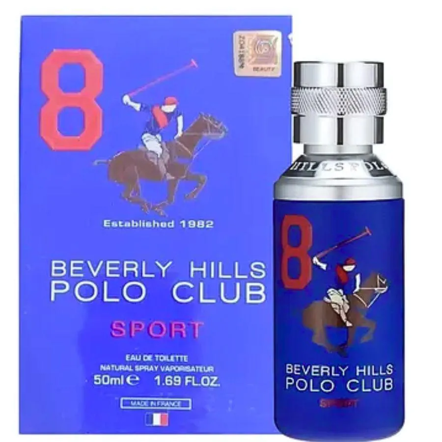 PERFUME BEVERLY HILLS POLO CLUB FOR MEN Nº 8 50ML