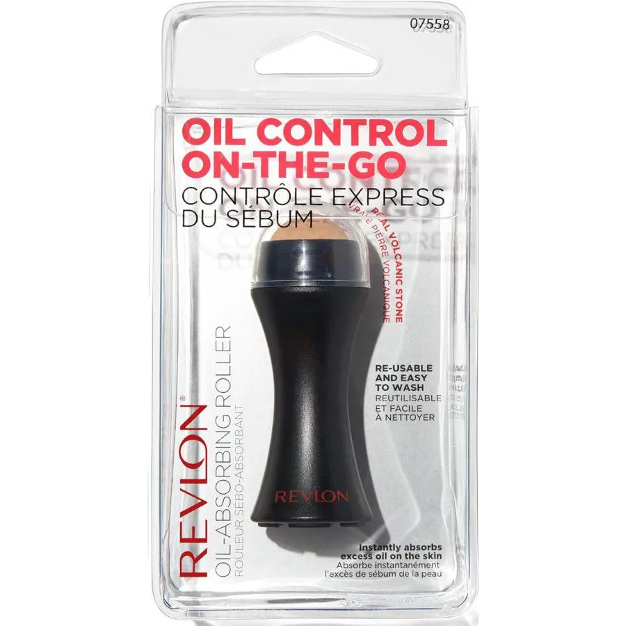ROLO FACIAL PARA CONTROLE DA OLEOSIDADE REVLON - VOLCANIC STONE ROLLER