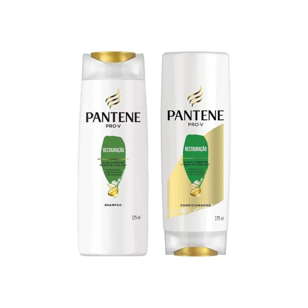 KIT PANTENE RESTAURAçAO 1 SHAMPOO 175ML + 1 COND 175ML