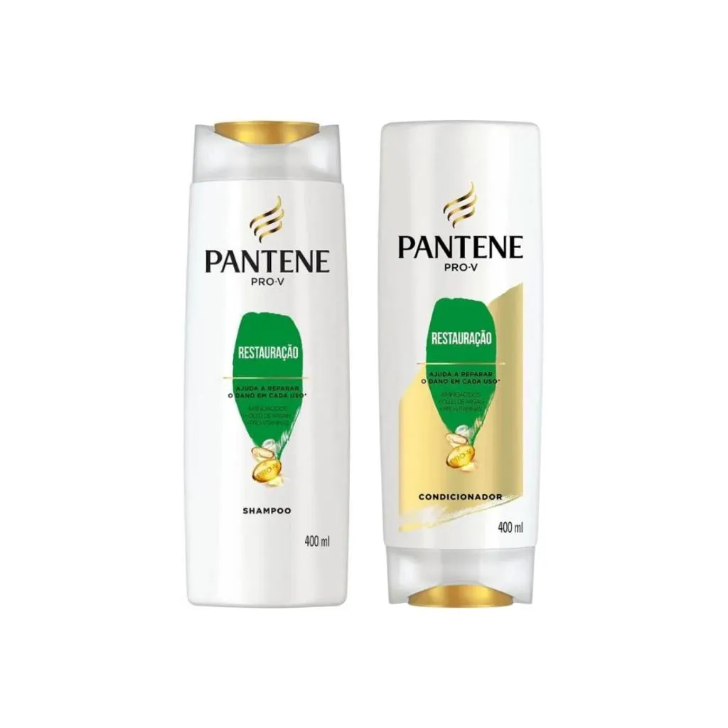 KIT PANTENE RESTAURAçAO 1 SHAMPOO 400ML + 1 COND 400ML