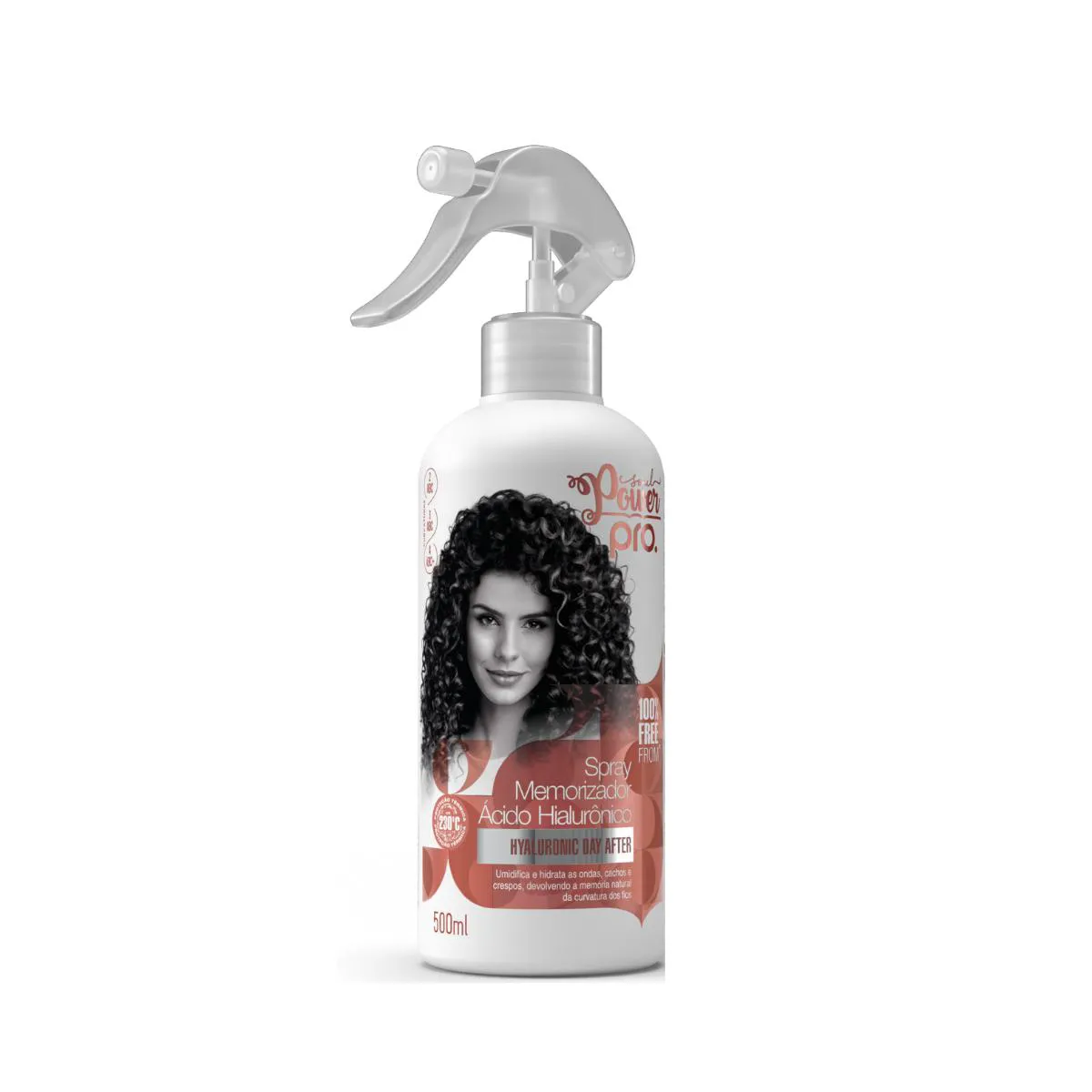 SPRAY MEMORIZADOR COM ÁCIDO HIALURôNICO UMIDIFICA E HIDRATA SOUL POWER PRO 500ML