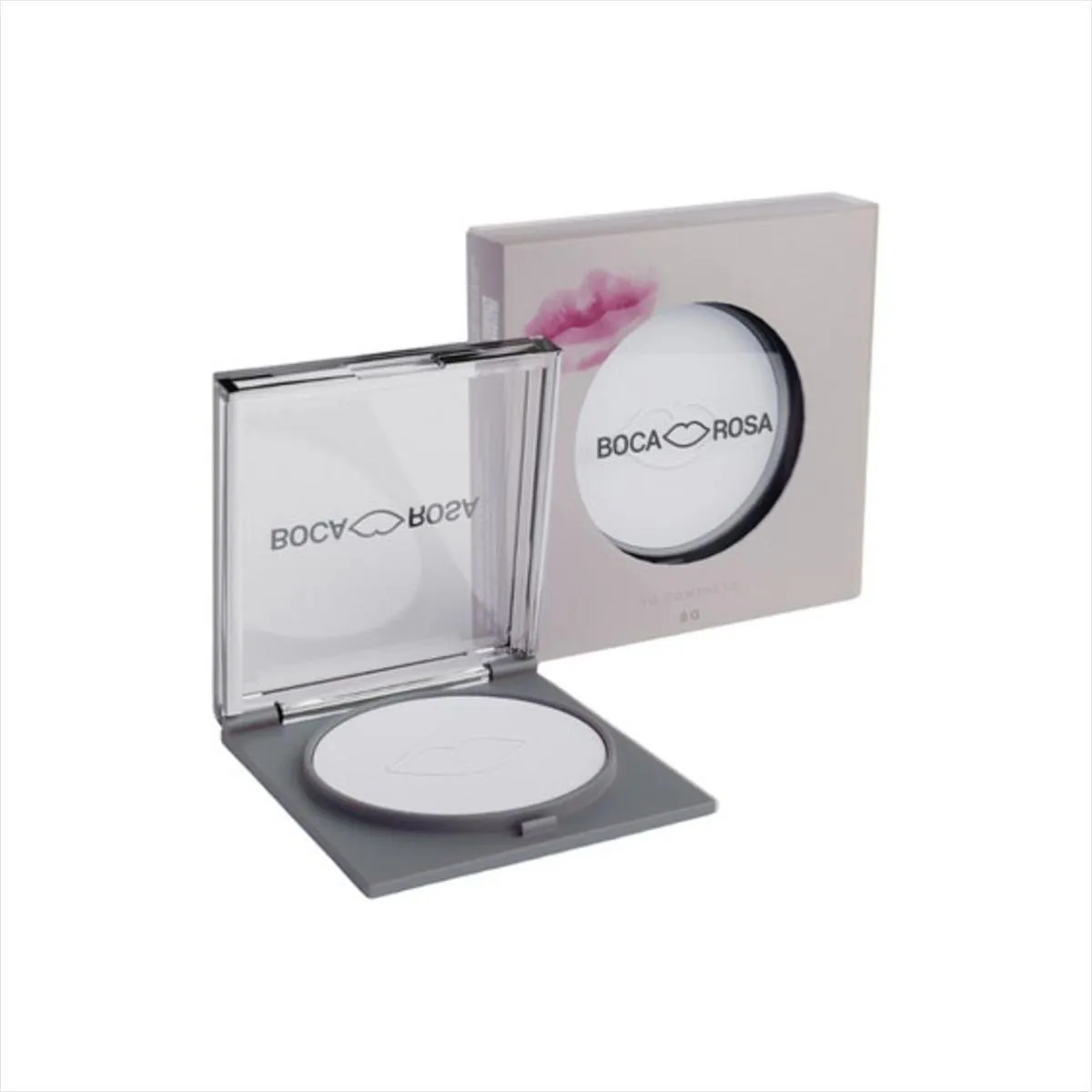 KIT BOCA ROSA Pó COMPACTO TRANSLUCIDO COCADA +STICK PELE 05