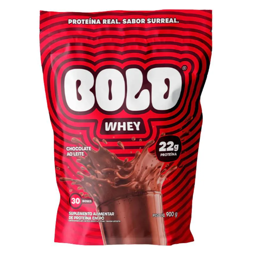 WHEY BOLD PROTEIN 3W 900G SABOR CHOCOLATE AO LEITE