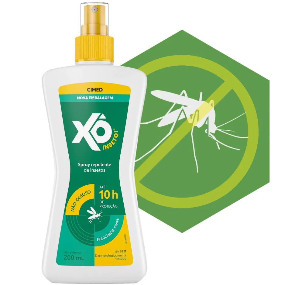 XO INSETO SPRAY 200ML REPELENTE - CIMED