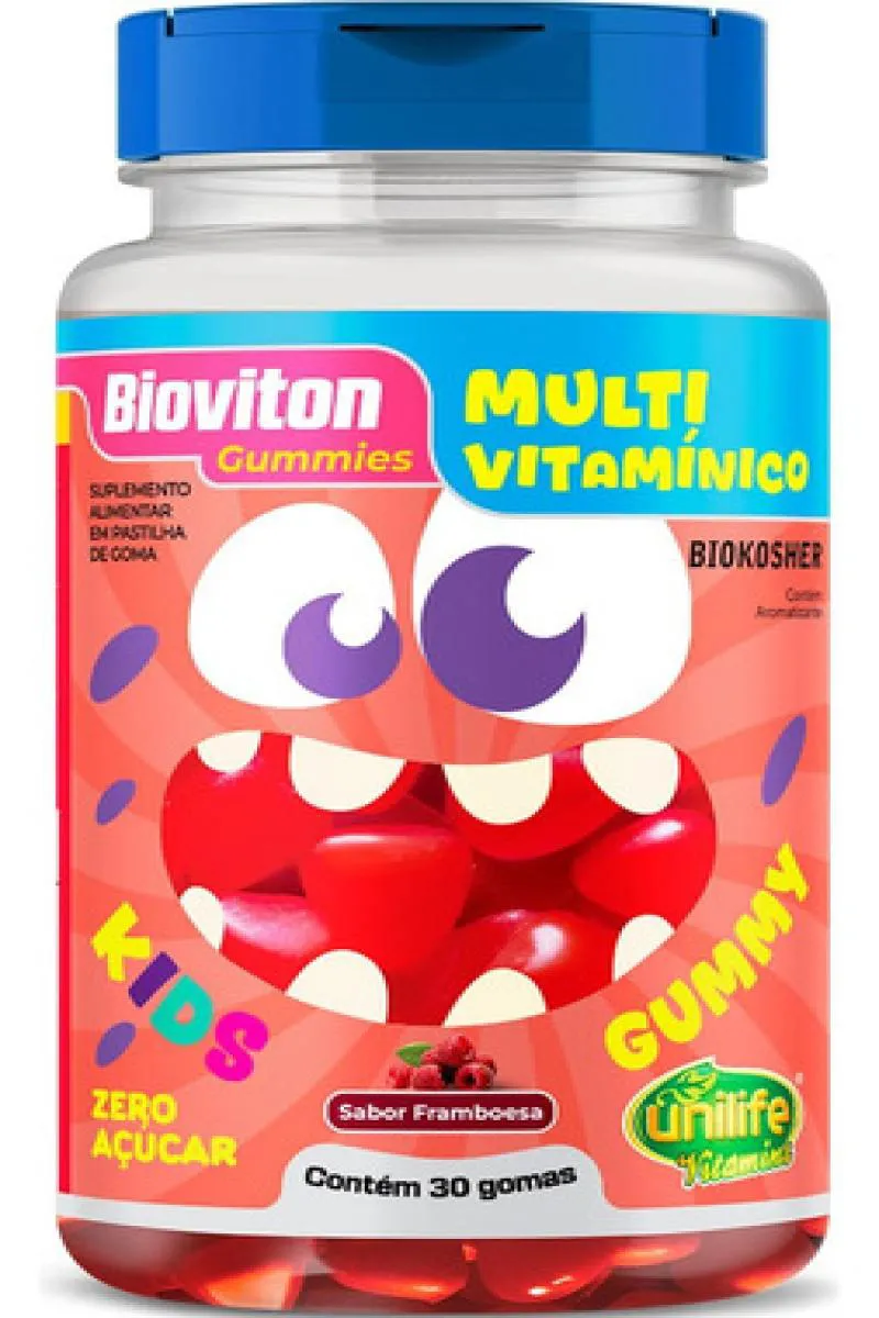 MULTIVITAMíNICO KIDS 30 GOMAS UNILIFE