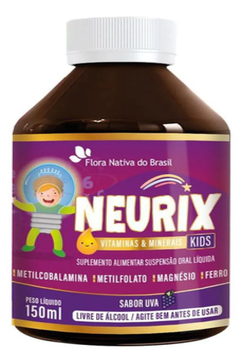 NEURIX METILCOBALAMINA E METILFOLATO 150ML FLORA NATIVA