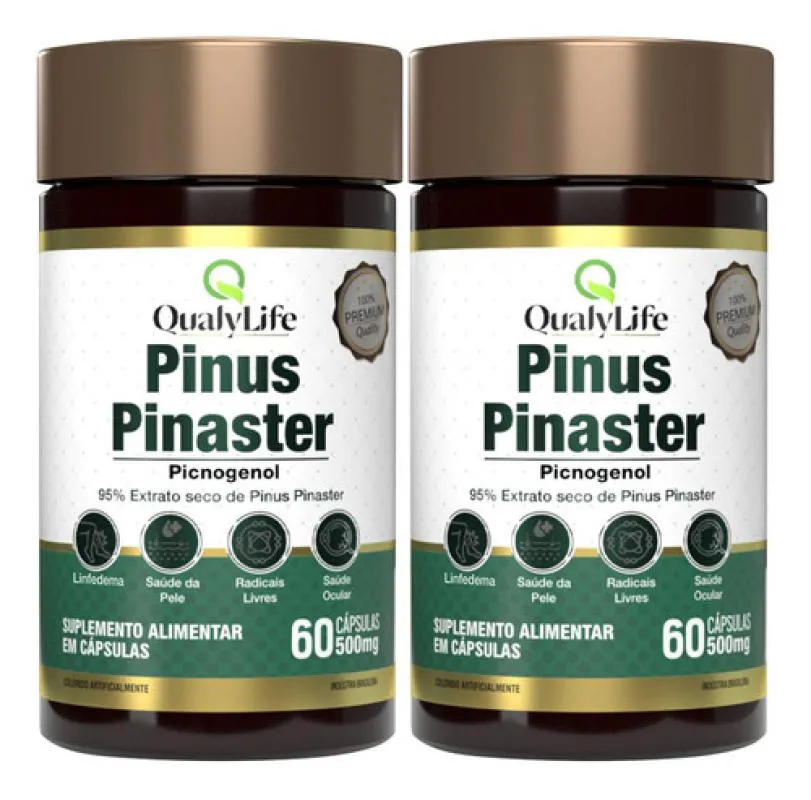 PINUS PINASTER 2 X 60 CáPSULAS QUALYLIFE