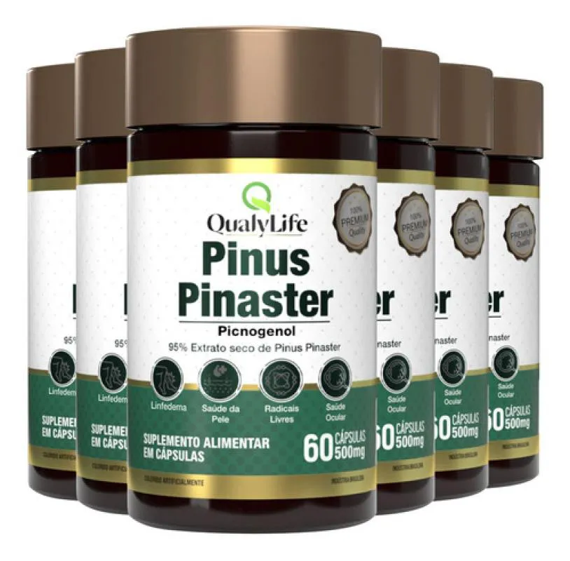 PINUS PINASTER 6 X 60 CáPSULAS QUALYLIFE