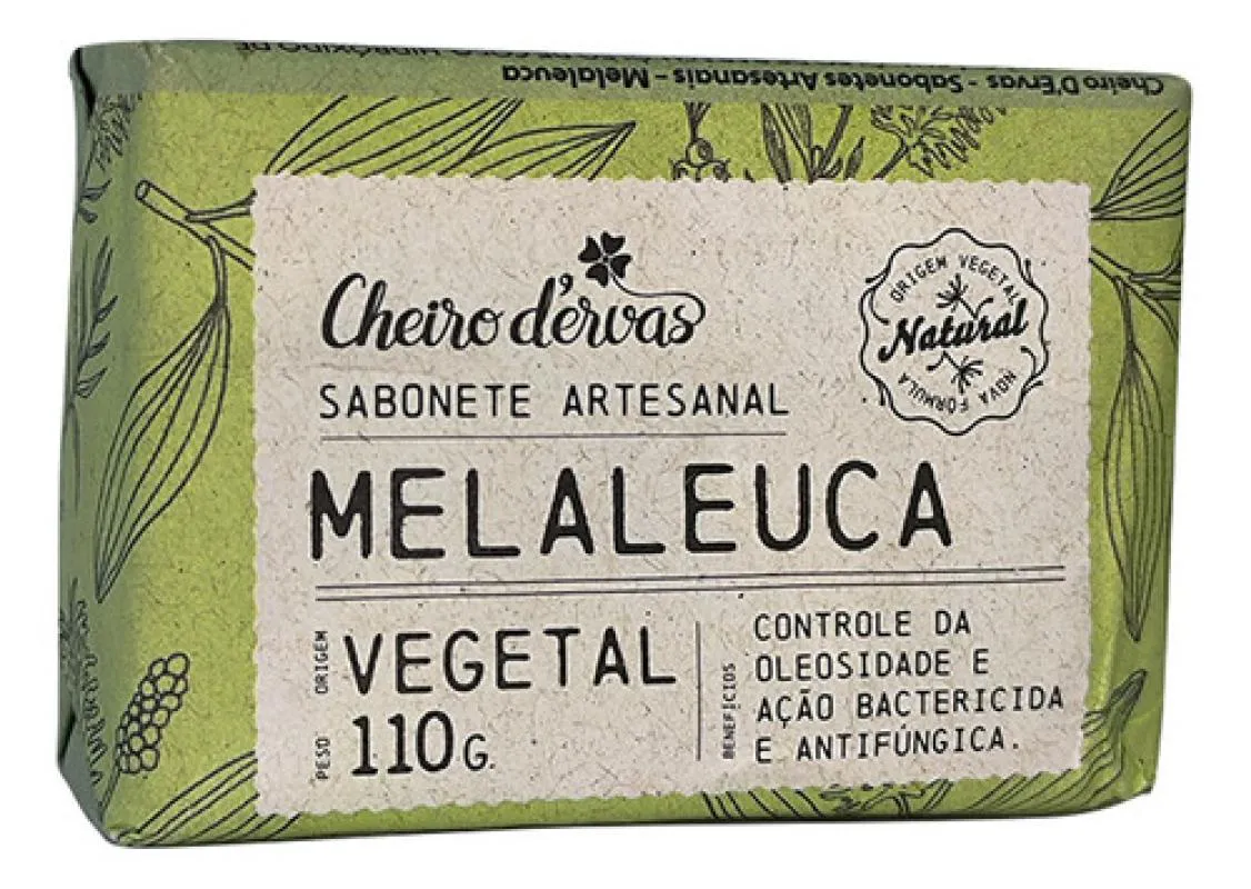 SABONETE DE MELALEUCA 110G CHEIRO DE ERVAS