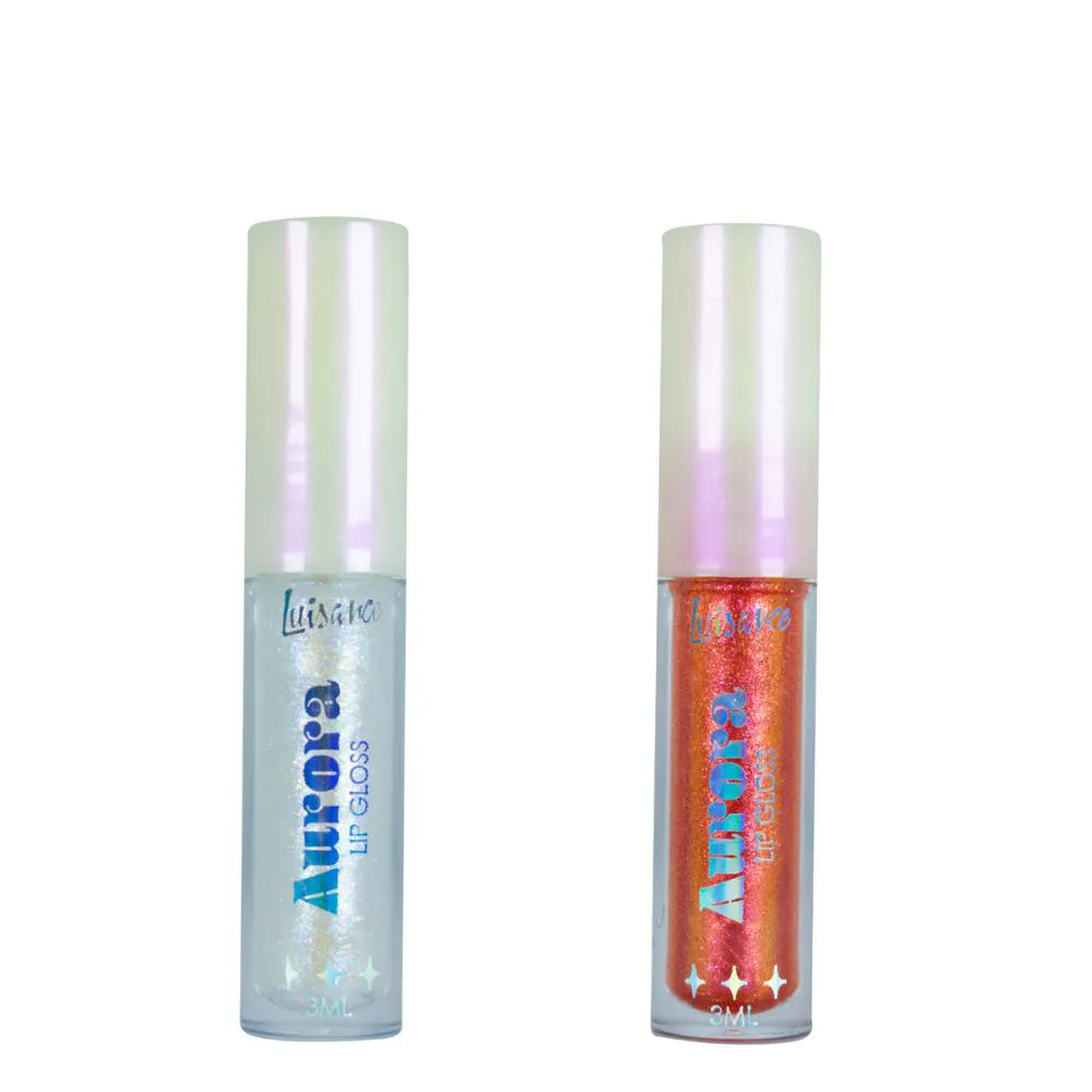 KIT LIP GLOSS AMANHECER + LIP GLOSS AURORA PôR DO SOL