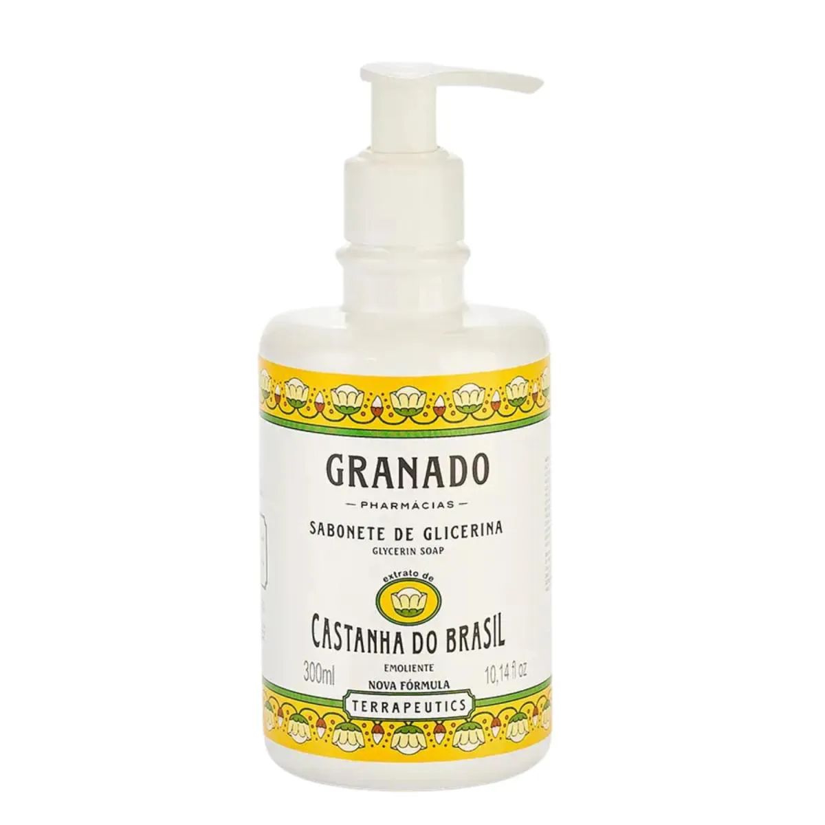SABONETE LIQUIDO DE GLICERINA GRANADO CASTANHA DO BRASIL - 300ML