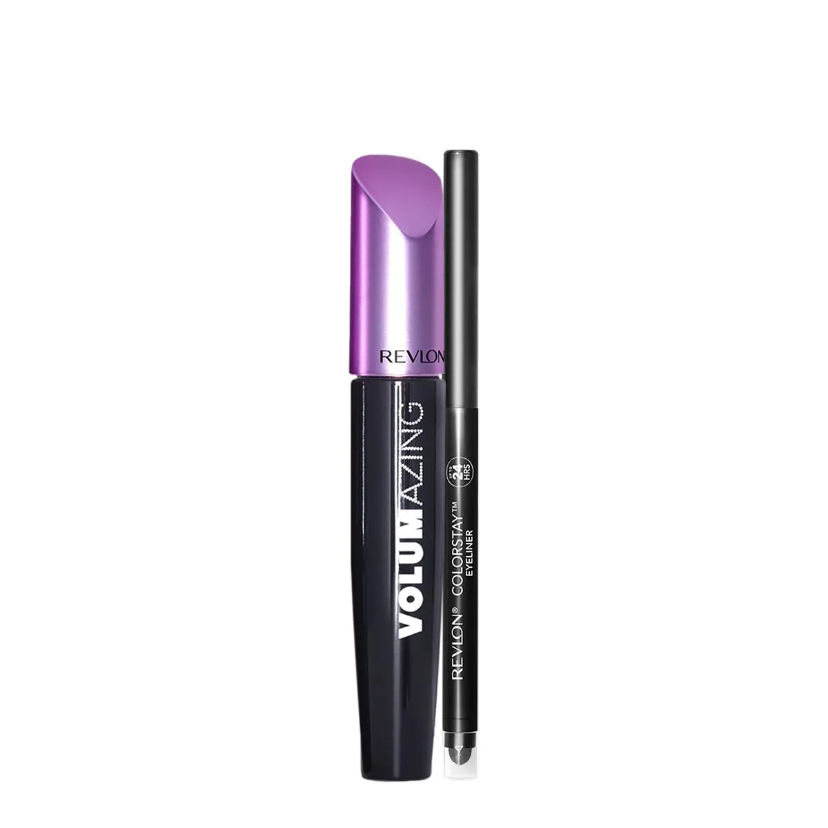 KIT REVLON COLORSTAY EYELINER VOLUMAZING MáSCARA CíLIOS LáPIS PARA OLHOS (2 PRODUTOS)