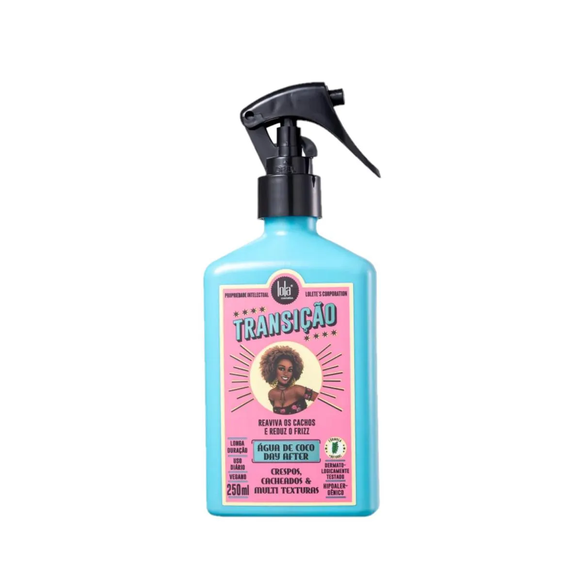 LOLA COSMETICS TRANSIçãO ÁGUA DE COCO - CREME LEAVE-IN 250ML