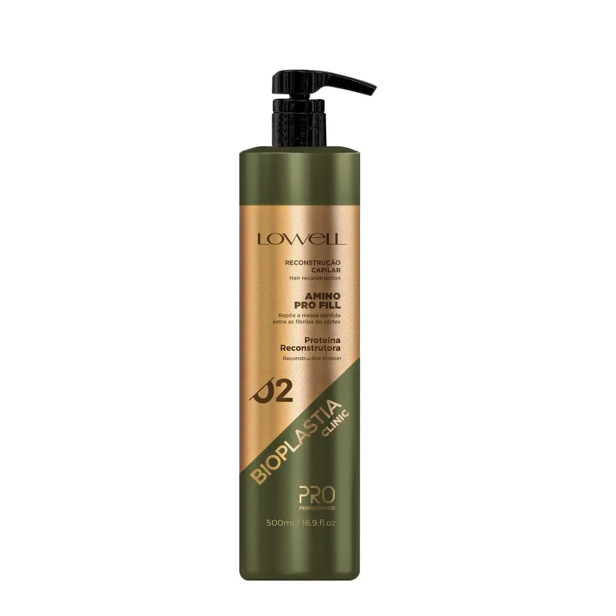 LOWELL BIOPLASTIA CLINIC - TRATAMENTO RECONSTRUTOR 500ML