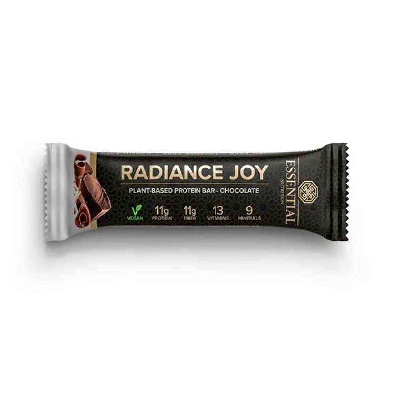 RADIANCE JOY VEGAN PROTEIN BAR (50G) - SABOR: CHOCOLATE