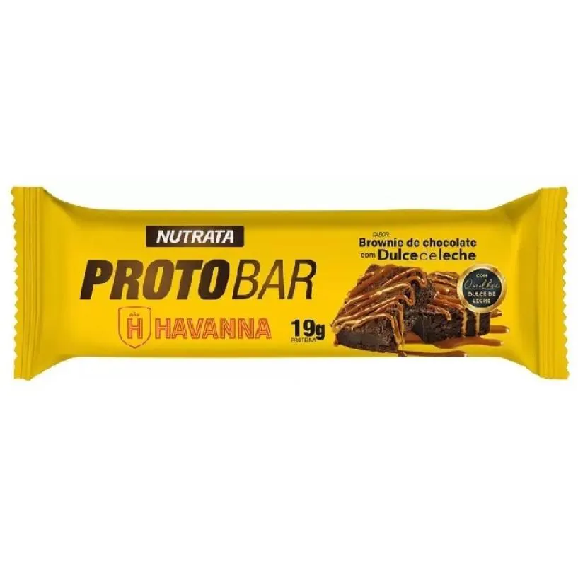 PROTOBAR (70G) - SABOR: BROWNIE DE CHOC. COM DULCE DE LECHE