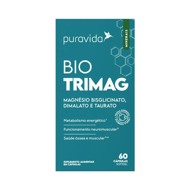 BIO TRIMAG PURAVIDA 60CAPS