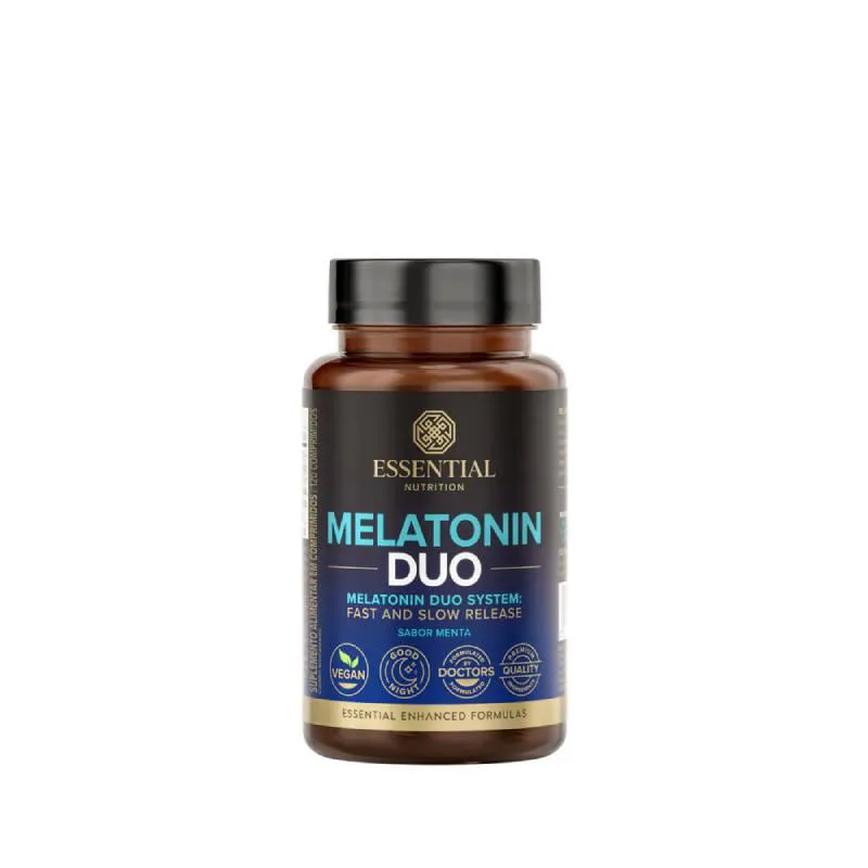 MELATONIN DUO MENTA ESSENTIAL NUTRITION 120COMP