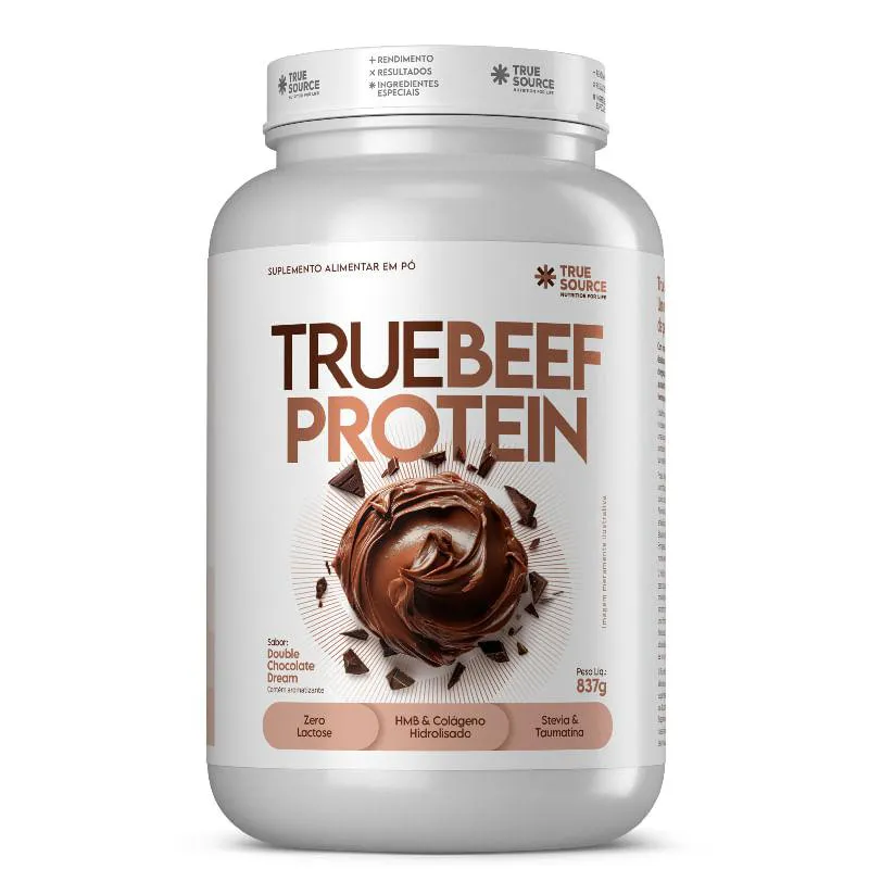 TRUE BEEF PROTEIN DOUBLE CHOCOLATE TRUE SOURCE 837G
