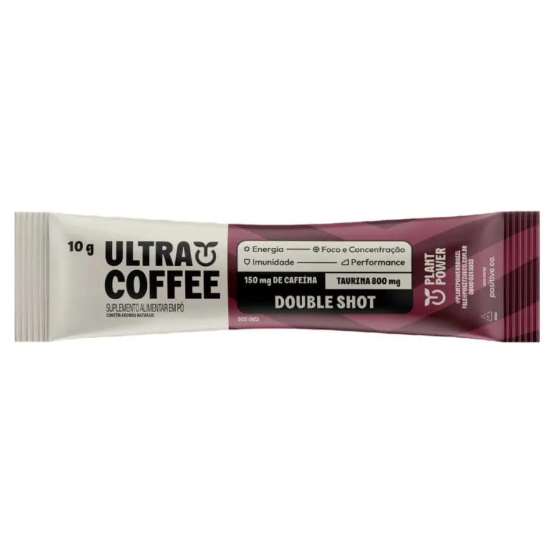 ULTRACOFFEE DOUBLE SHOT PLANT POWER 10G