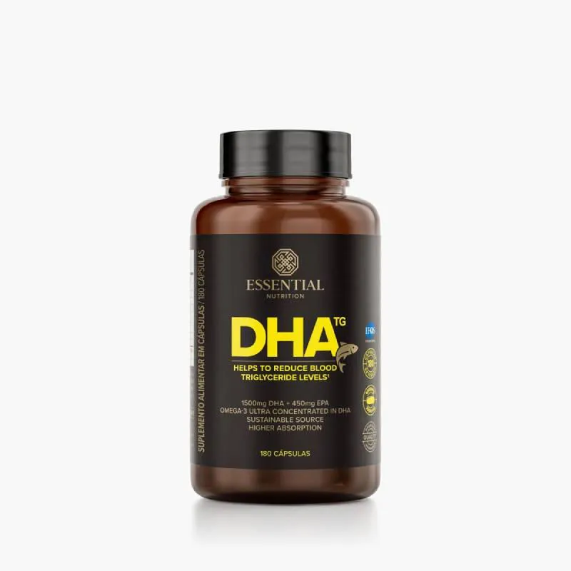 DHA TG 1G ESSENTIAL NUTRITION 180CAPS