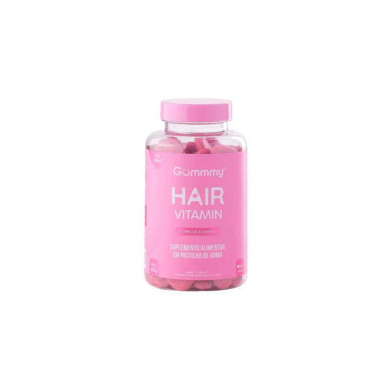 HAIR VITAMIN CABELOS E UNHAS TUTTI FRUTTI GUMMY 60GOMAS