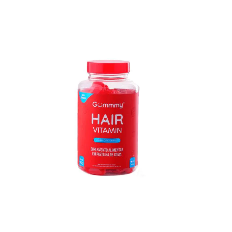 HAIR VITAMIN CABELOS E UNHAS MORANGO GUMMY 60GOMAS